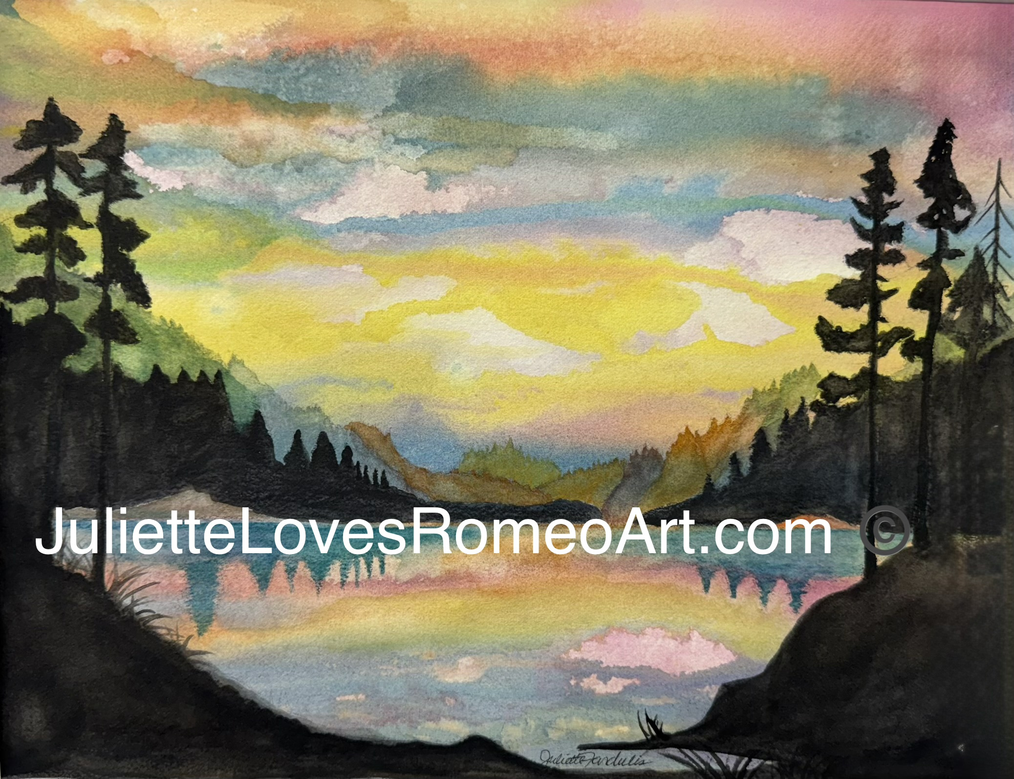watercolor painting art
