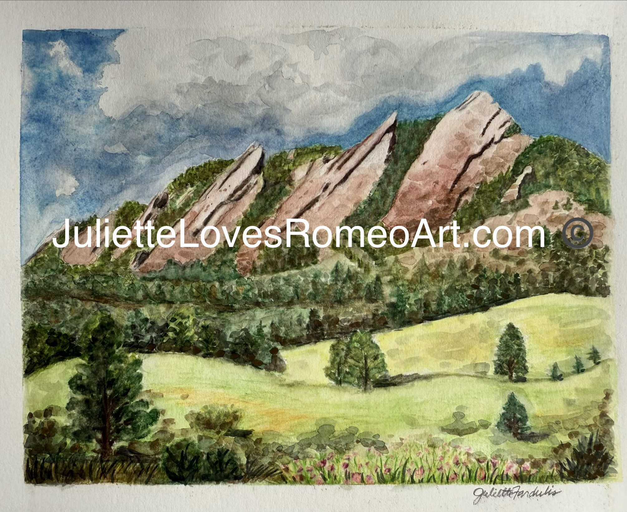 watercolor painting art
