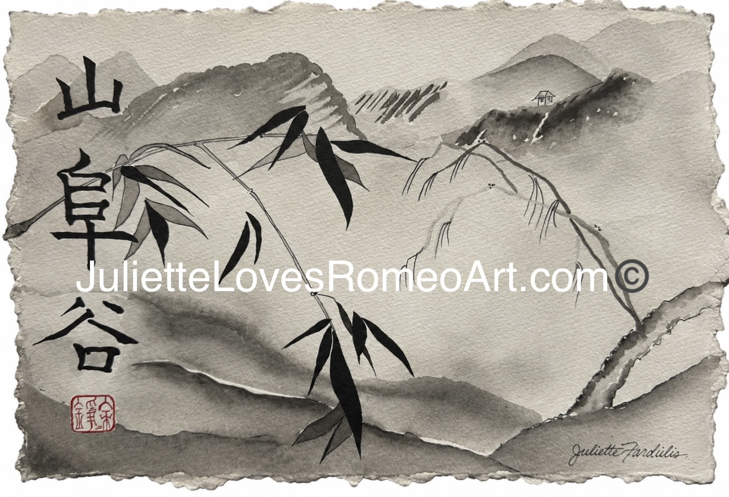 watercolor seascape painting